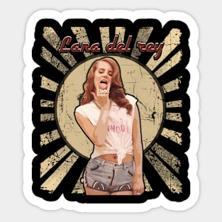 lana - "bad:" Sticker